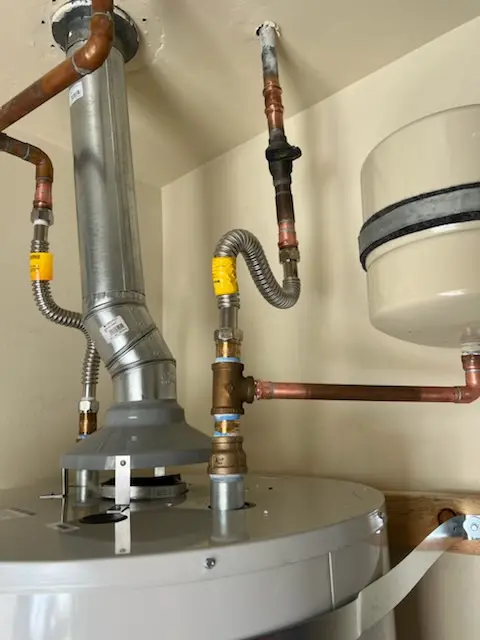 Water heater installation and plumbing repair in Tylersport